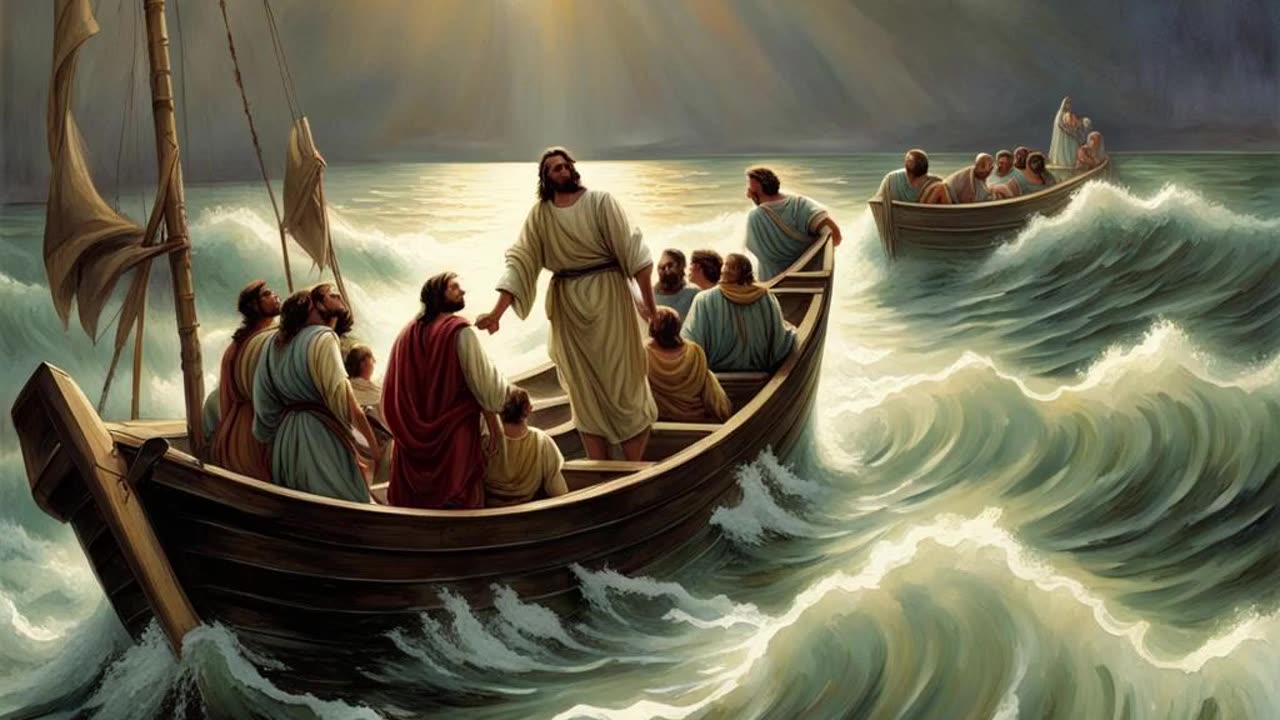 John 6:16-21 Jesus Walks on the Sea