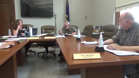 Spencer County Commissioners Discuss AEP & Solar