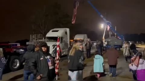 People's Convoy in South Carolina heading to Washington DC 🇺🇸