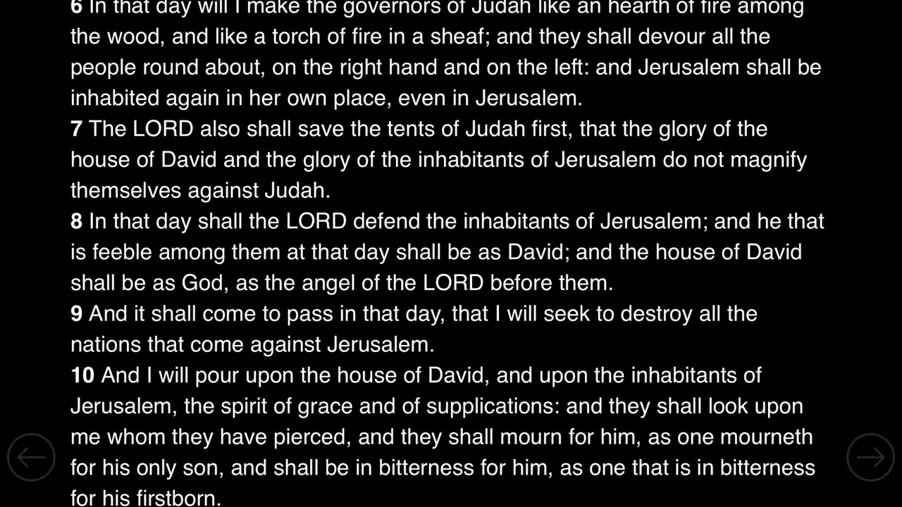 Jerusalem in the book of Zechariah and in Revelation tell the same story