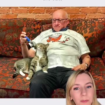 [2023-08-27] This man’s retirement plan was to become a cat napper.