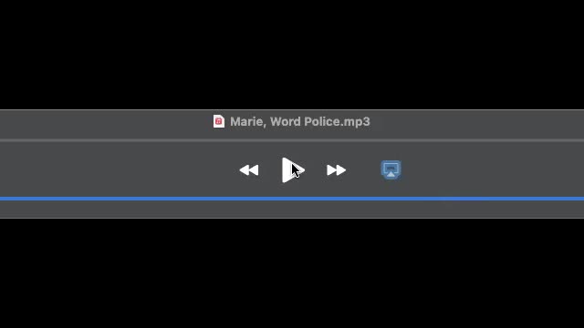5Marie, Word Police