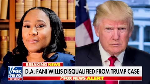 BREAKING: Fani Willis DISQUALIFIED from prosecuting President Trump