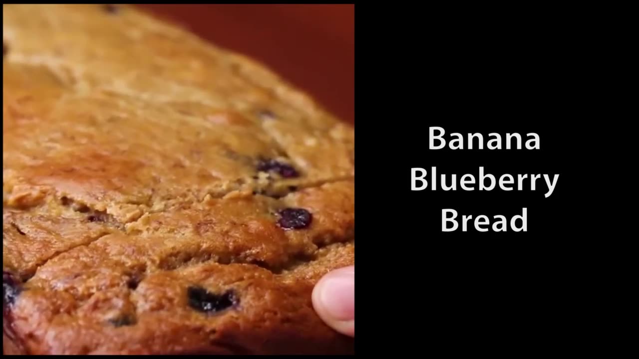 Banana Blueberry Bread