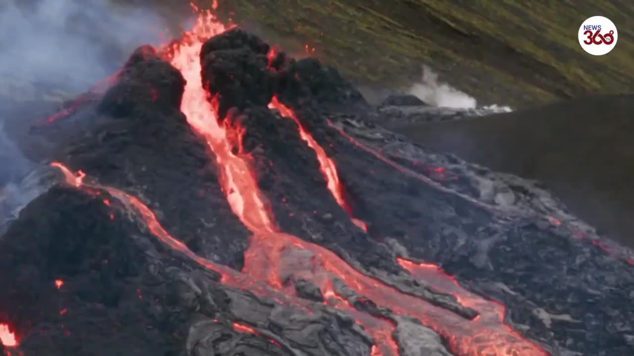 erupting volcano atualy