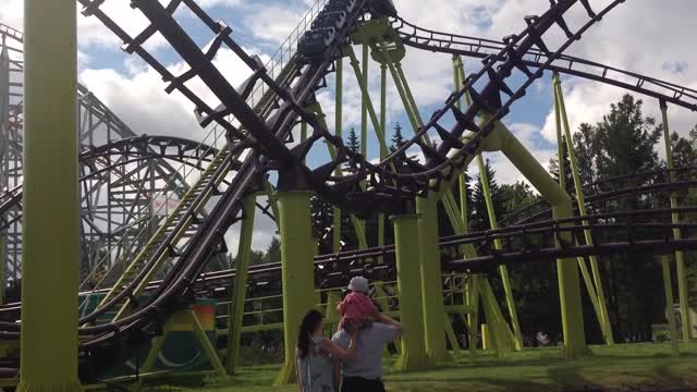 Russian attraction - roller coaster