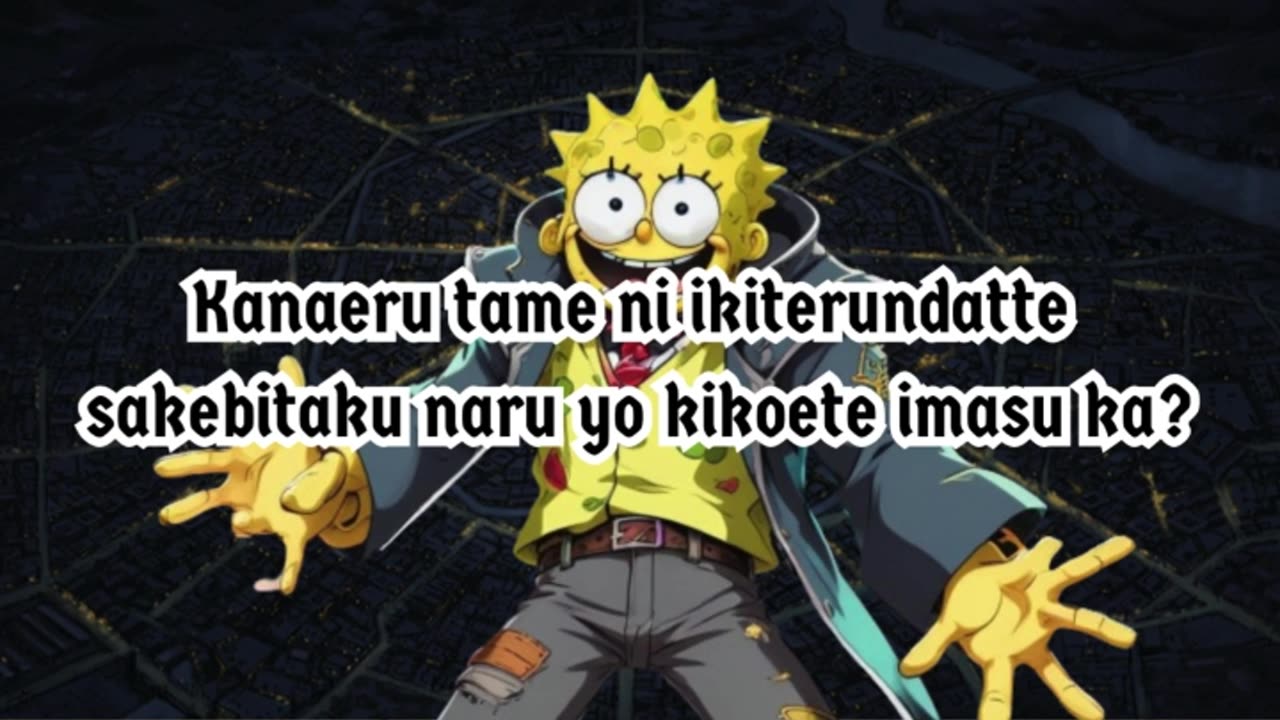 [SpongeBob sings/AI Cover] Fullmetal Alchemist Brotherhood Opening 1 YUI - Again