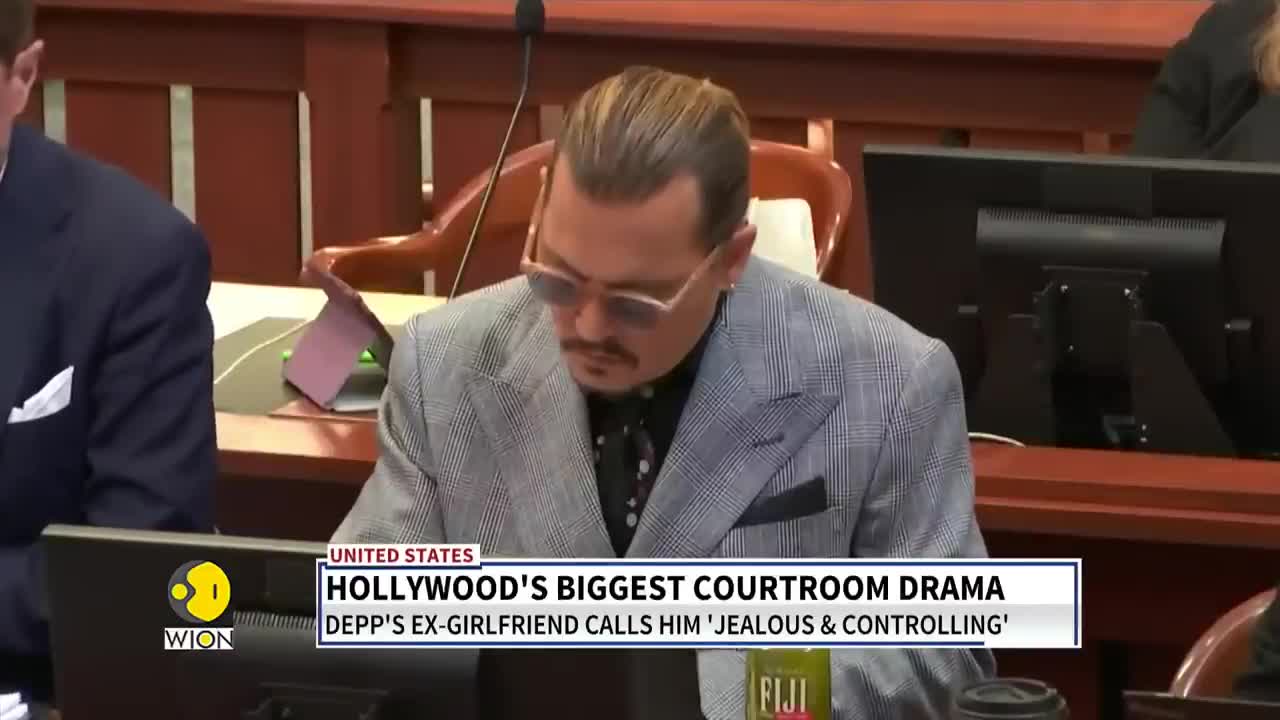 Johnny Depp vs Amber Heard trial: Depp's ex-girlfriend calls him 'jealous & controlling'.