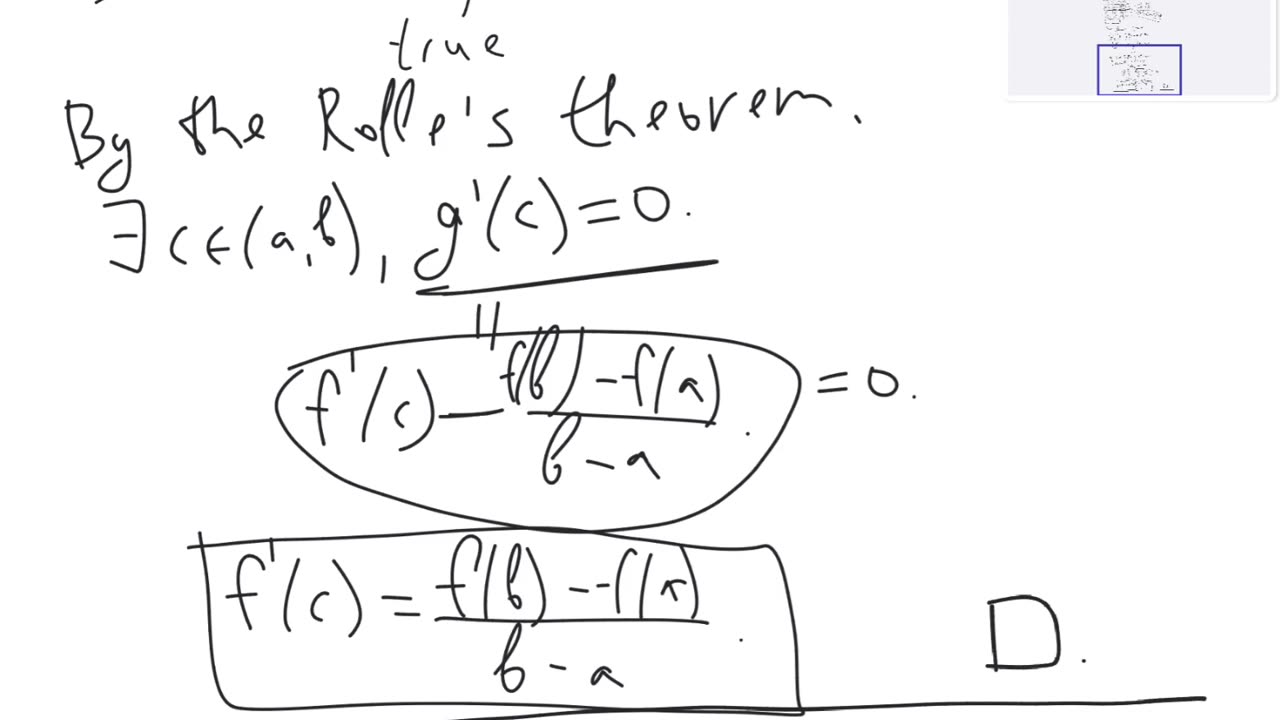 Lagrange's mean value theorem | mathematical analysis | elementary level