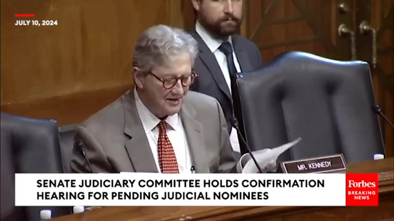 Senator Kennedy Goes Scorched Earth, BLASTS Biden Judicial Nominee In Epic Takedown