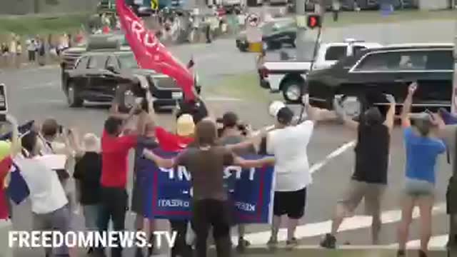 Where were the Biden supporters at I couldn’t see any but I seen many trump supporters