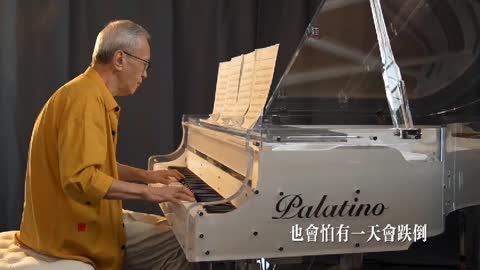 Oldman plays the piano well Pt.2