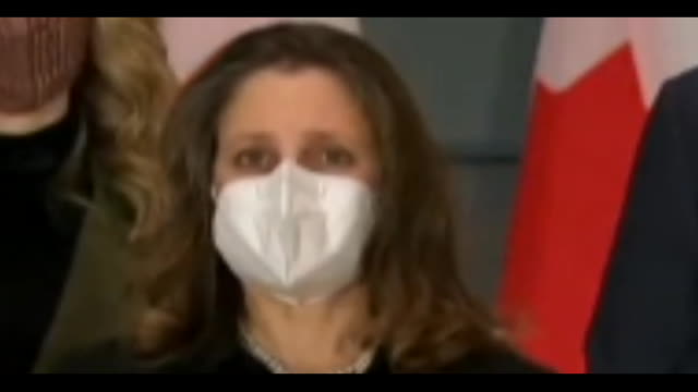 What's up with Chrystia Freeland??