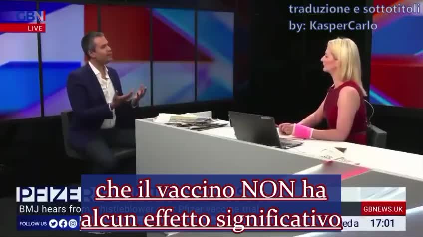 GB news, Dr Aseem Malhotra sulla sperimentazione della Pfizer FALSIFICATA