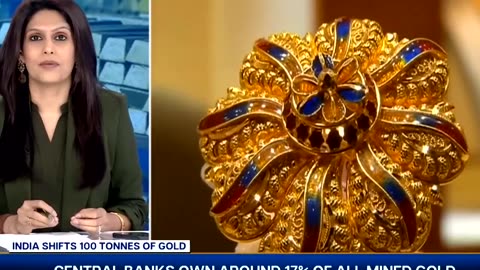 102 Tonnes Gold has been shifted back to India from Bank of England's