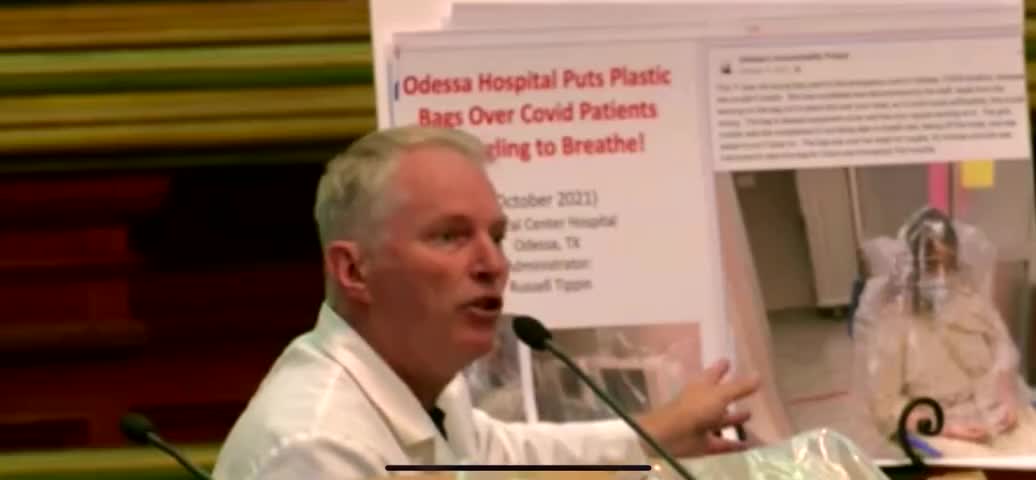 1340. ☠HOSPITAL☠Medical Center in Odessa TX bagged COVID patients like vegetables.