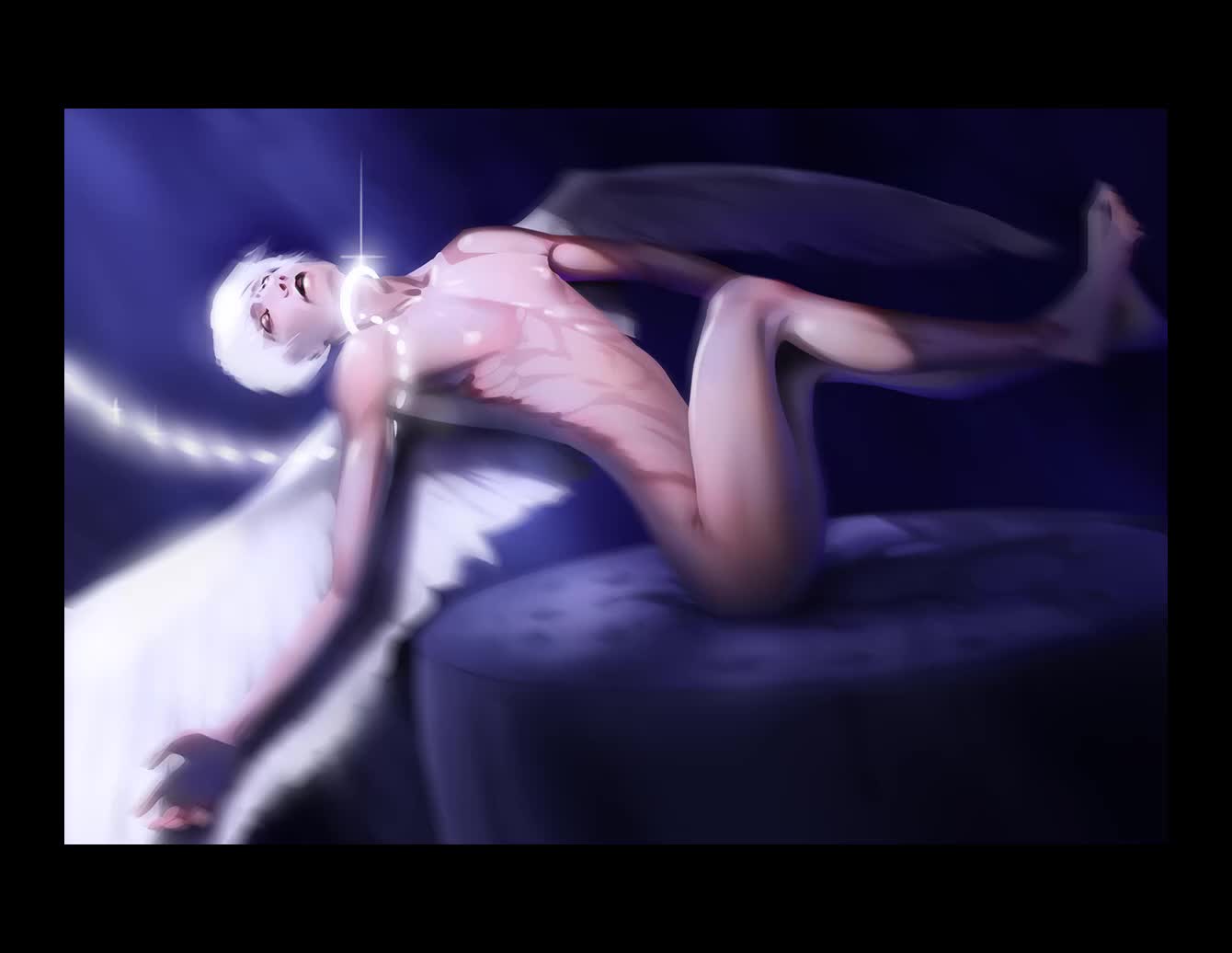 Trapped Angel Painting Process