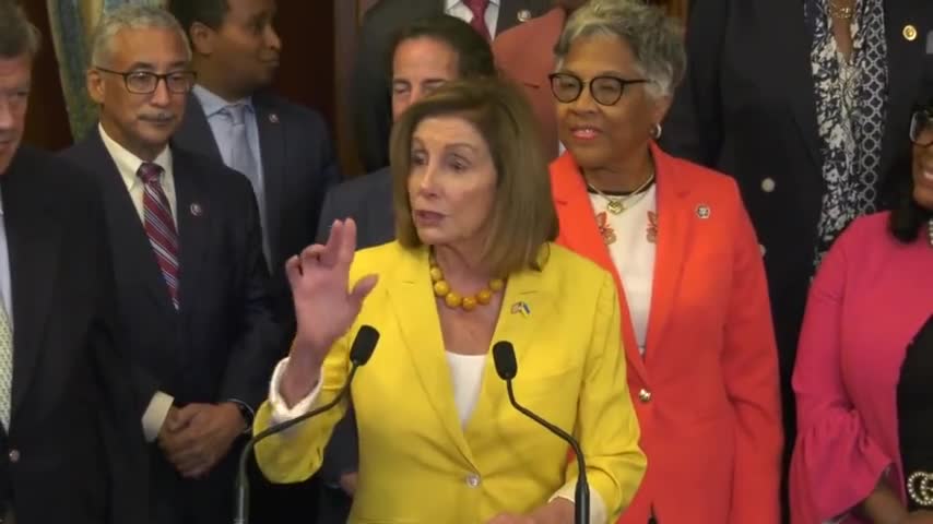 Pelosi Brags That Every Dem Voted To Raise Taxes & Add 87K IRS Agents!!