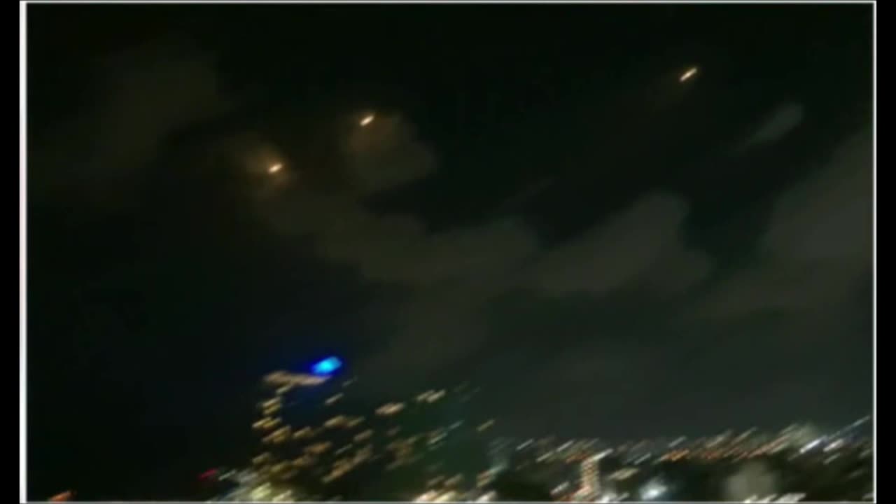 Iran Missile Attack on Israel - Arrow and David's Sling Taking Them Out