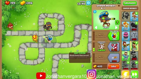 bloons tower defense gameplay