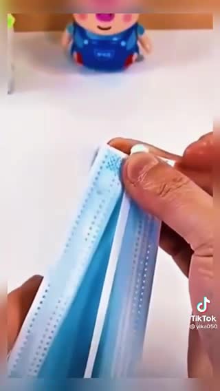 The way to get the mask ready