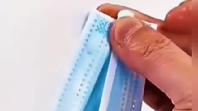 The way to get the mask ready