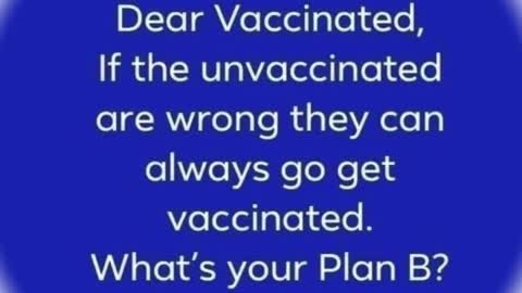 Dear Vaccinated...