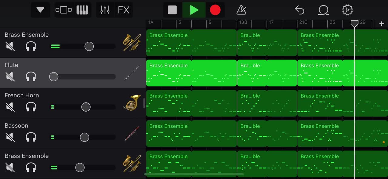 Made in garageband: Tielman Susato - Allemande