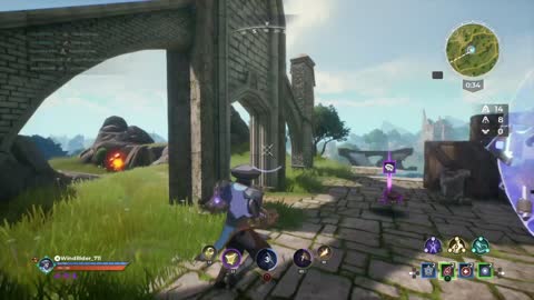 Spellbreak BR Gameplay: Clever Hiding Spot