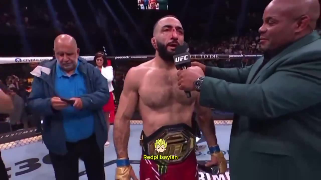 "Bilal Muhammad" First Palestinian champion in UFC history