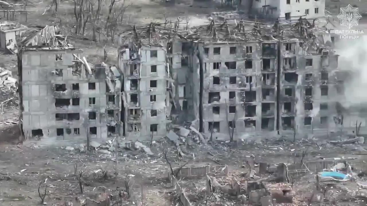 Toretsk - footage of the apocalypse.