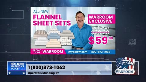 Go To Mypillow.com/warroom And Get Your WarRoom Posse Exclusive Deals Today