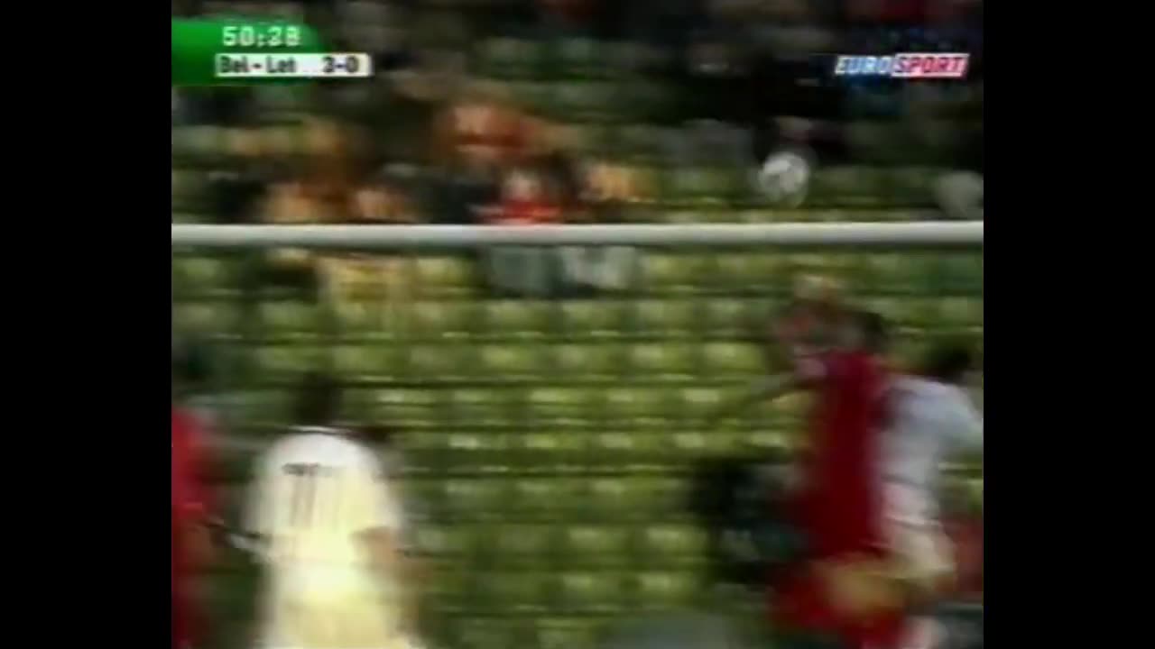 Belgium vs Latvia (FIFA World Cup 2002 Qualifier)