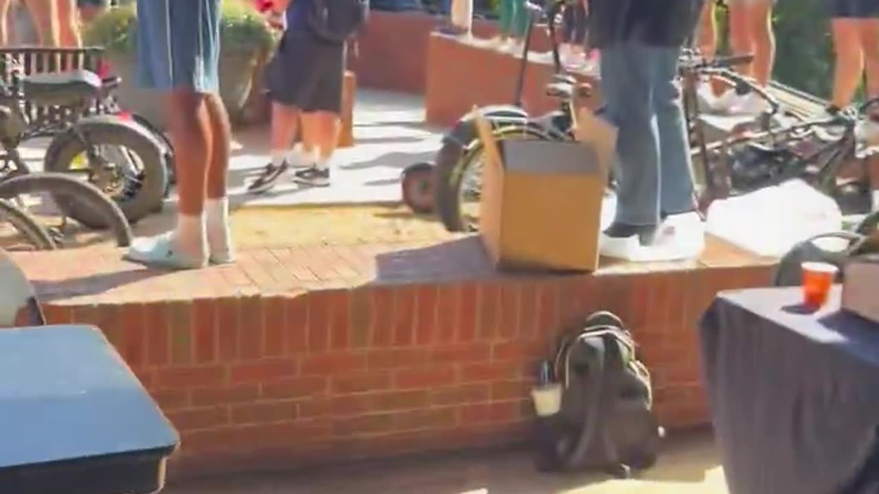 Trump Event next to a Kamala Event at the University of Georgia.