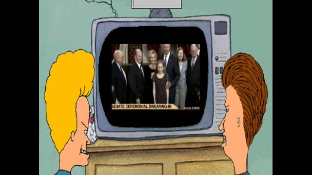 Beavis & Butt-Head watching Joe Biden Part 2