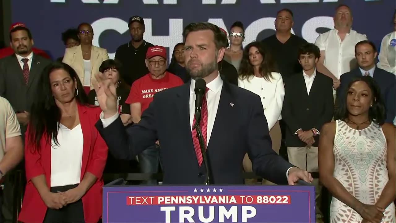 JD Vance speaks after Kamala Harris selects VP