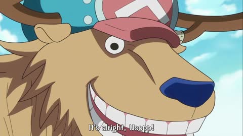 One Piece – Chopper uses monster point to defats Dosun of Fishmen pirate