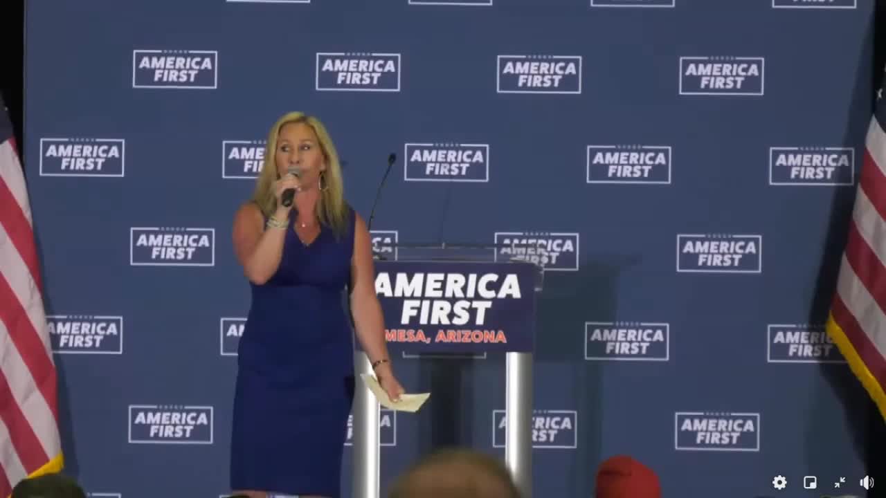 AMERICA FIRST RALLY in AZ with Matt Gaetz and Marjorie Taylor Greene