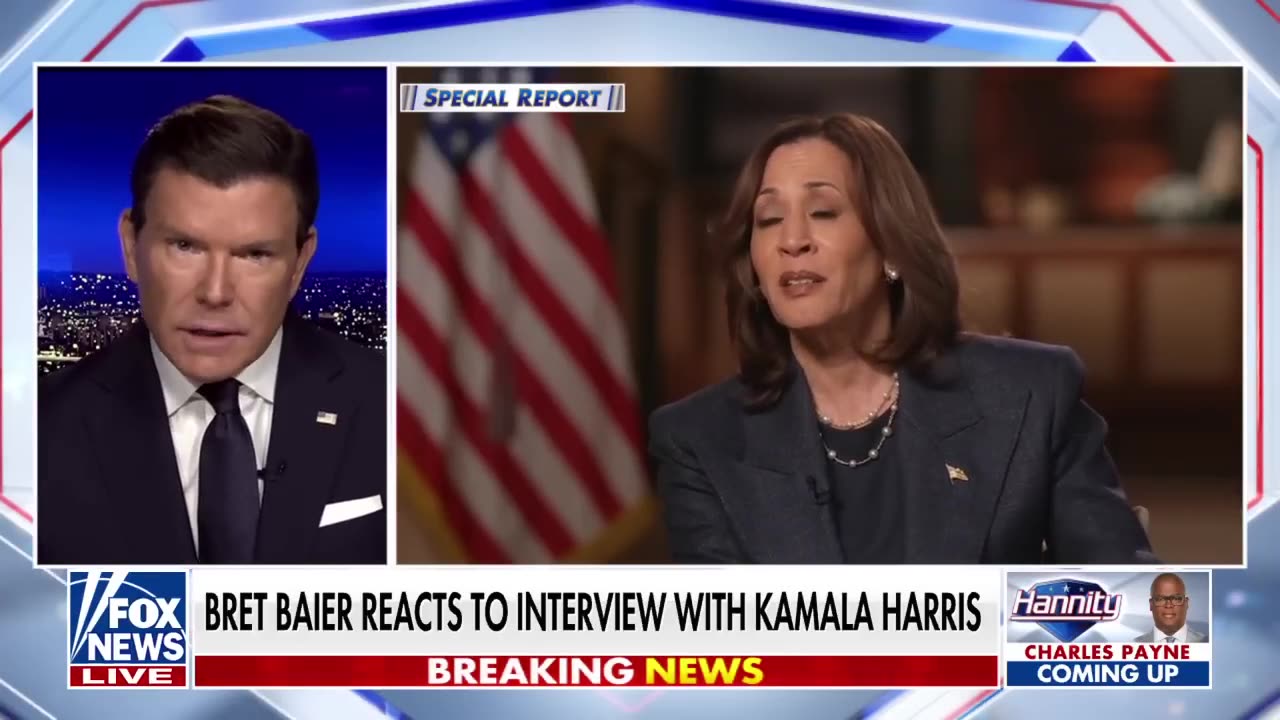 Bret Baier Unveils Inside Look Into Kamala Harris interview