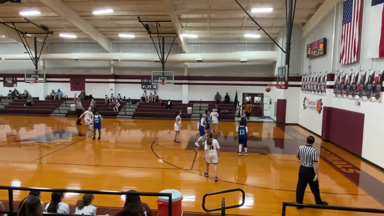 Savoy's Bri Wilson- Half Court Shot