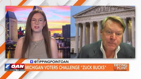 Kara McKinney with Thor Hearne - Michigan Voters Challenge "Zuck Bucks"