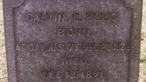 saluting Calvin Bliss, the first Lieutenant Governor of Arkansas