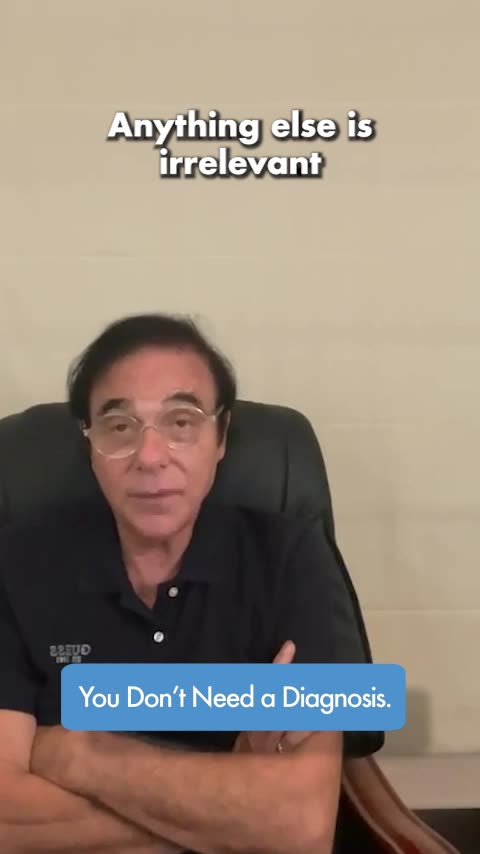 What a Diagnosis ONLY is...