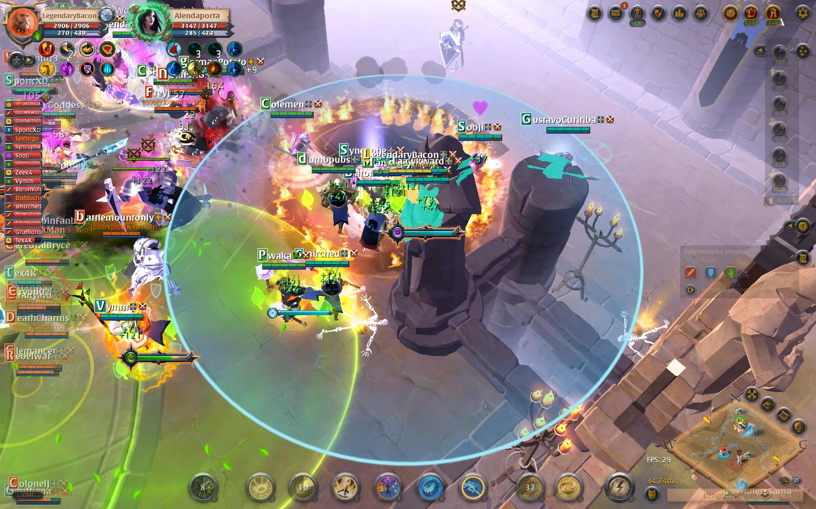 Albion Online ZvZ Battle