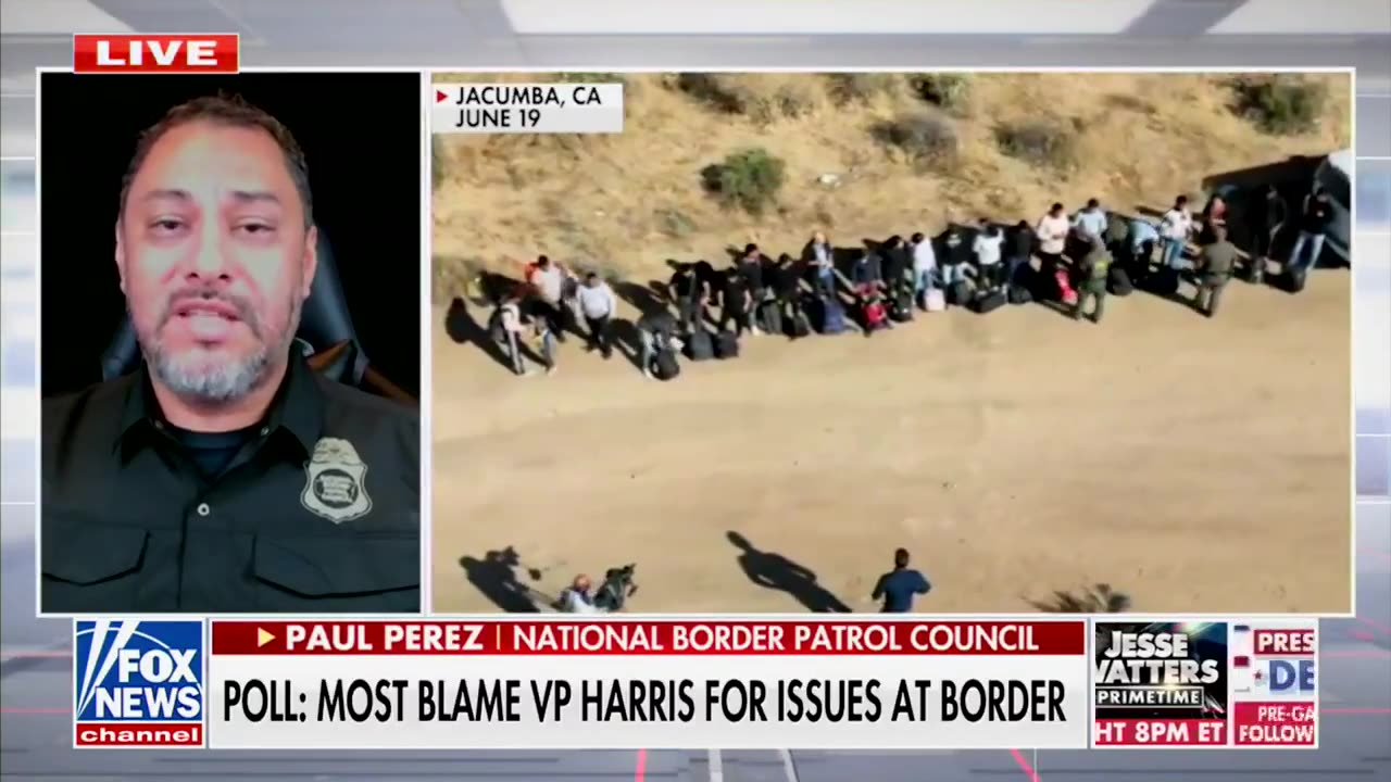 Border Patrol Union President Says They Would Never Endorse Harris — Or ANY DEMOCRAT