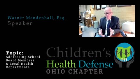 Warner Mendenhall Esq. - Addressing School Board Members & Local Health Departments - Part 7