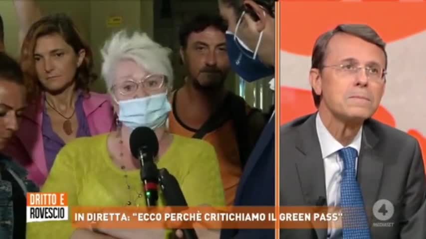 Dritto e Rovescio, operatore sanitario: “in terapia intensiva sono tutti vaccinati”