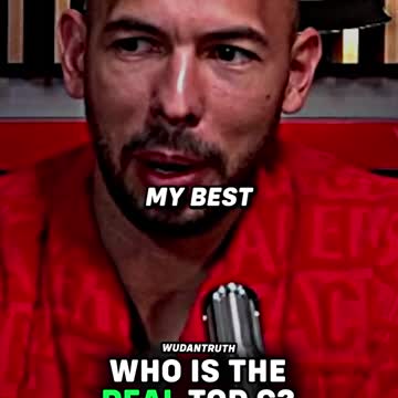 Andrew Tate Admits He is Actually Second Top G!