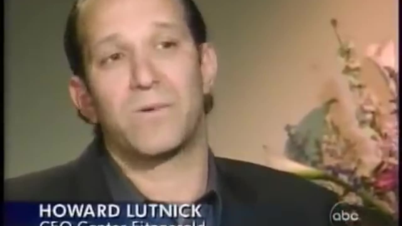 911 Cantor Fitzgerald CEO Howard Lutnick - Billion Dollar Tears