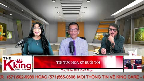TIN TỨC HOA KỲ BUỔI TỐI - 06/28/2022 - The KING Channel
